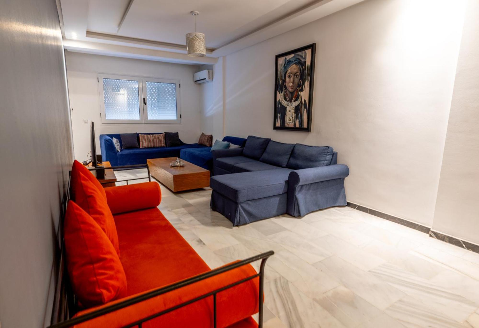 Bel Appartement Au Coeur De Gueliz Marrakesh Exteriör bild